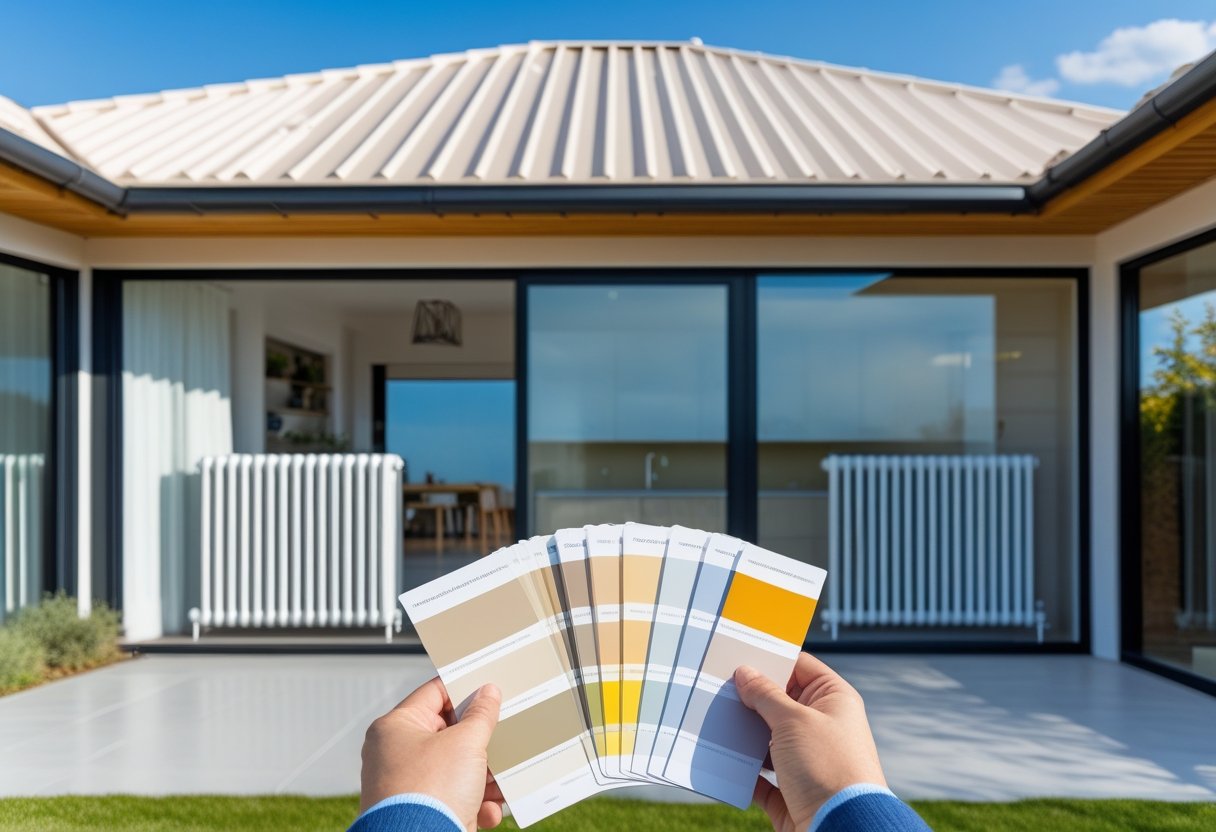 Sådan vælger du den rigtige tagfarve og radiatormaling til dit hjem